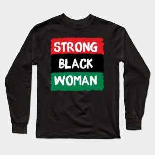 Strong Black Woman Long Sleeve T-Shirt